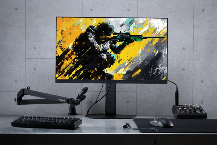 GRT085-2536DML-BK [ゲーミングモニター/24.5インチ/360Hz/QD-MiniLED