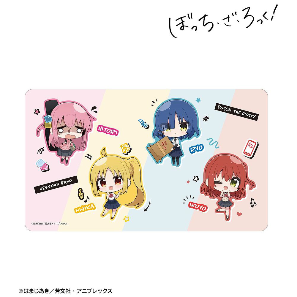 アニメ『ぼっち・ざ・ろっく！』 むーらんさんイラスト マルチデスクマット