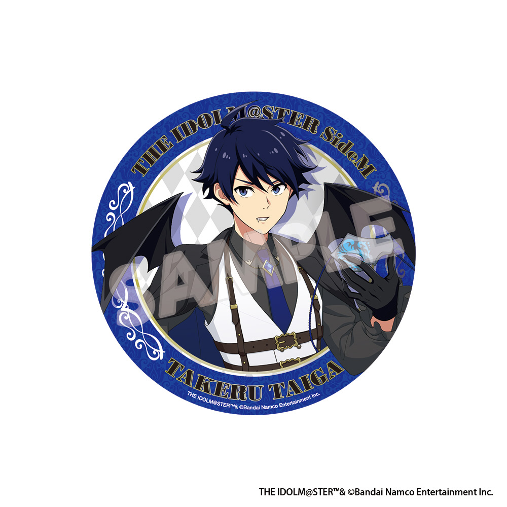 SideM Gothic Vampire ビックカメラ 缶バッチ 大河タケル アイドルマスター SideM ビックカメラグループグッズフェア Gothic
