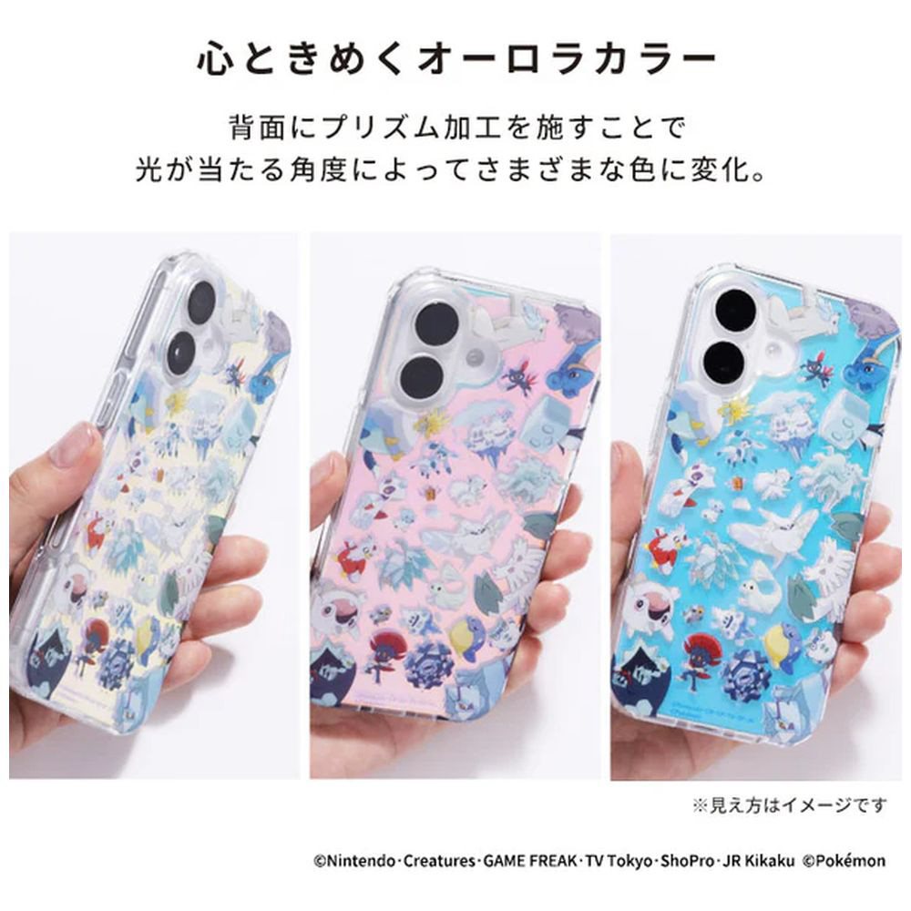 iPhone 17専用]ポケモン HIGHER ハイブリッドケース ほのおタイプ 669