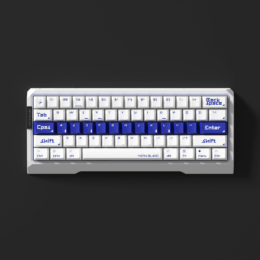 MorkBlade MK60 ホワイト ゲーミングキーボード(ラピッドトリガー対応) MK60(英語配列