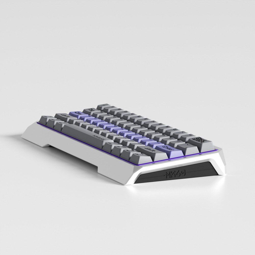 MorkBlade MK60 銀 ラピッドトリガー キーボード ゲーミングキーボード(ラピッドトリガー対応) MK60(英語配列