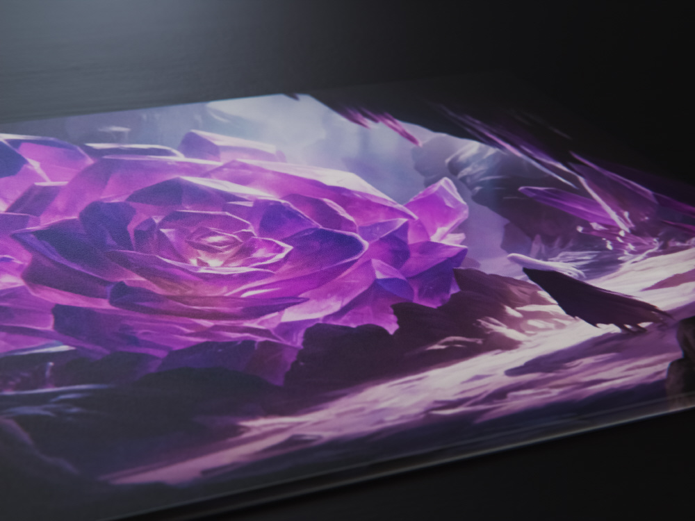 ゲーミングマウスパッド [490x420x3mm] Odyssey ガラスマウスパッド