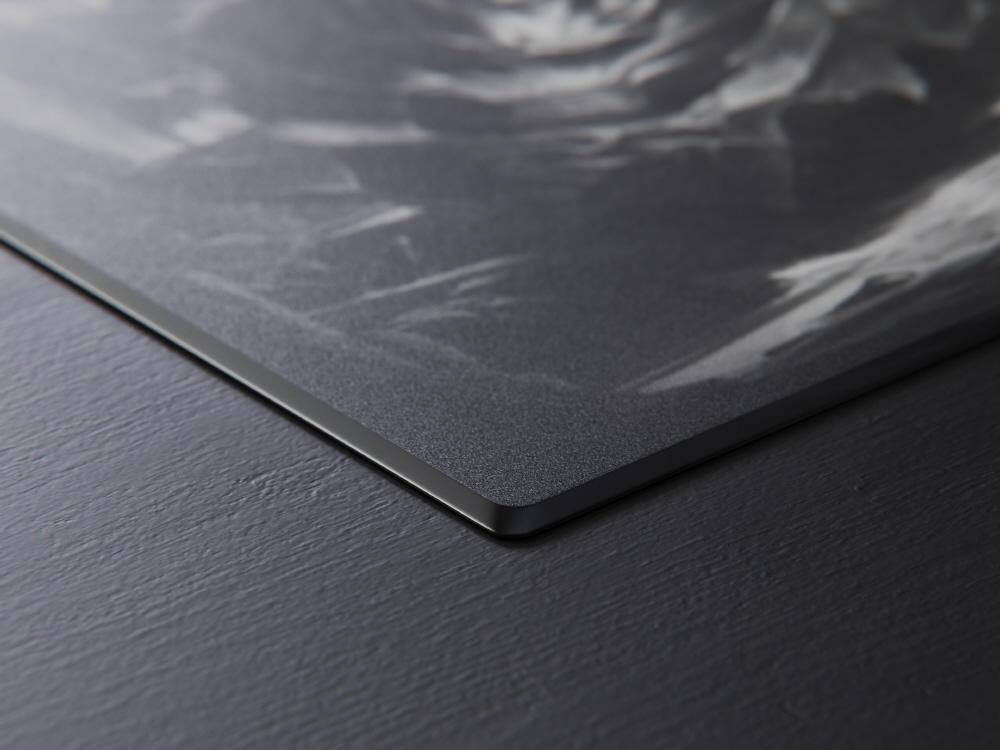 マウス・トラックボール lock on odyssey ゲーミングマウスパッド [490x420x3mm] Odyssey ガラスマウスパッド