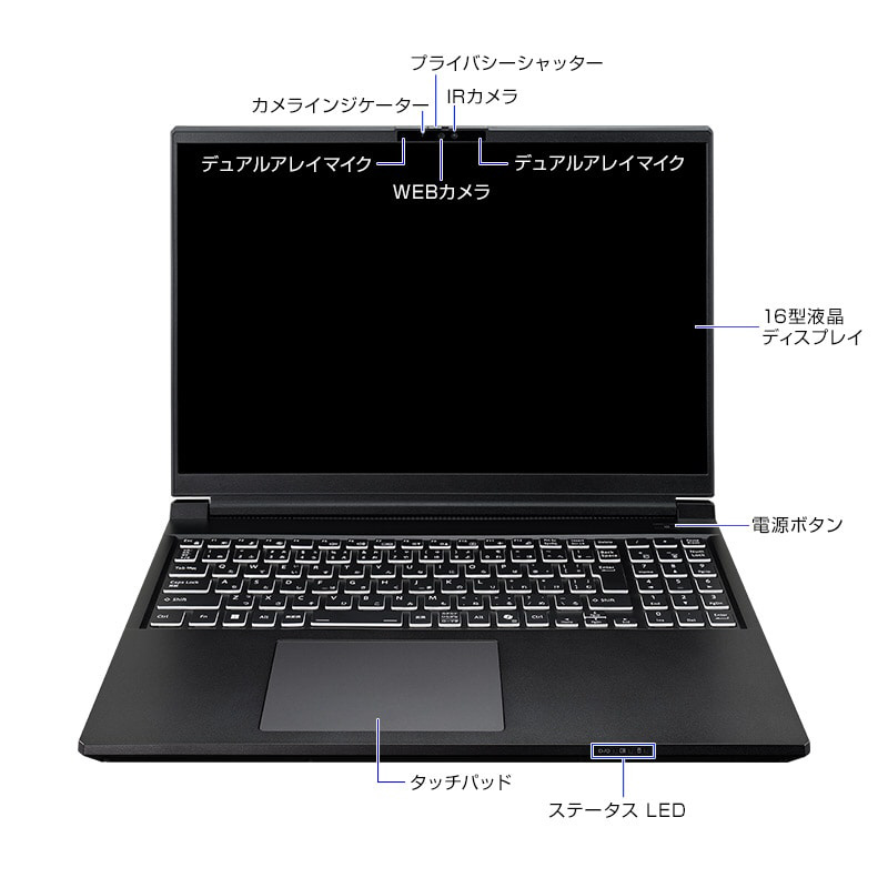 DAIV/16/Core Ultra 7 255HX/RTX 5070 Ti/64/2/w11 N6I7G7TBC42U2H