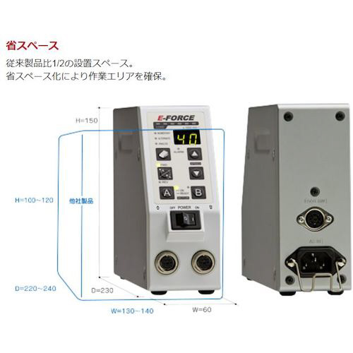 Ｅ‐ＦＯＲＣＥ 標準セット（２０ｋモータタイプ） Φ３．０ １００Ｖ用