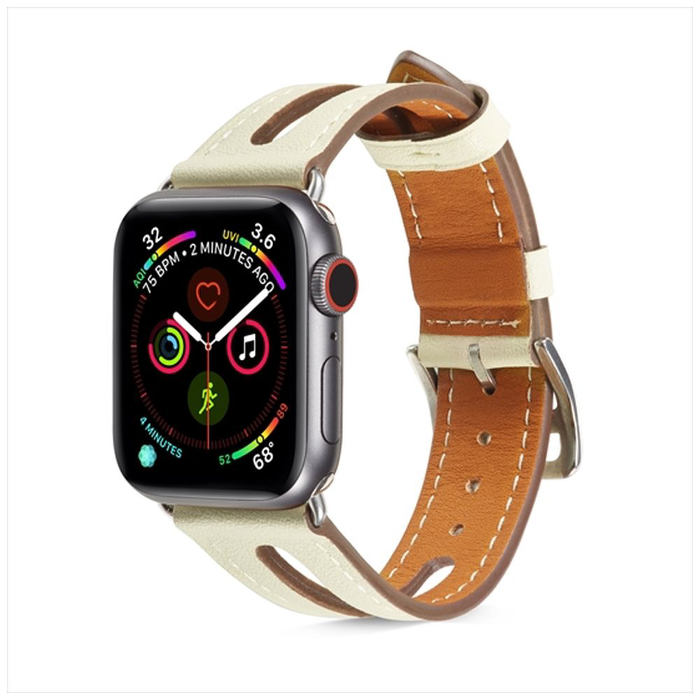 Apple Watch バンド 合皮 38 40 41mm クラシックオレンジ