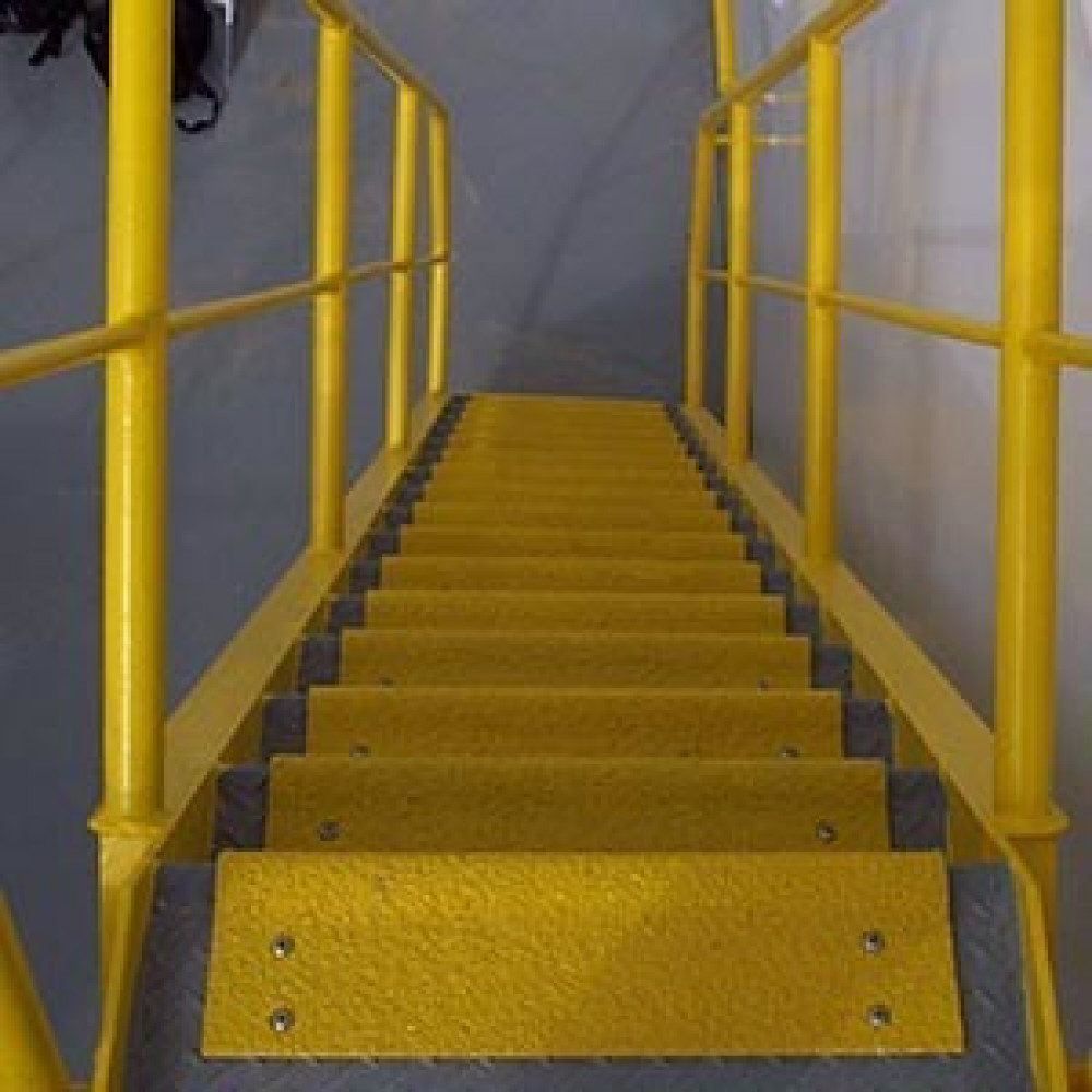 セーフガード 階段用滑り止めカバー 914×75×25mm 黄 鉄板設置用取付ネジ付属 12084-S｜の通販はソフマップ[sofmap]
