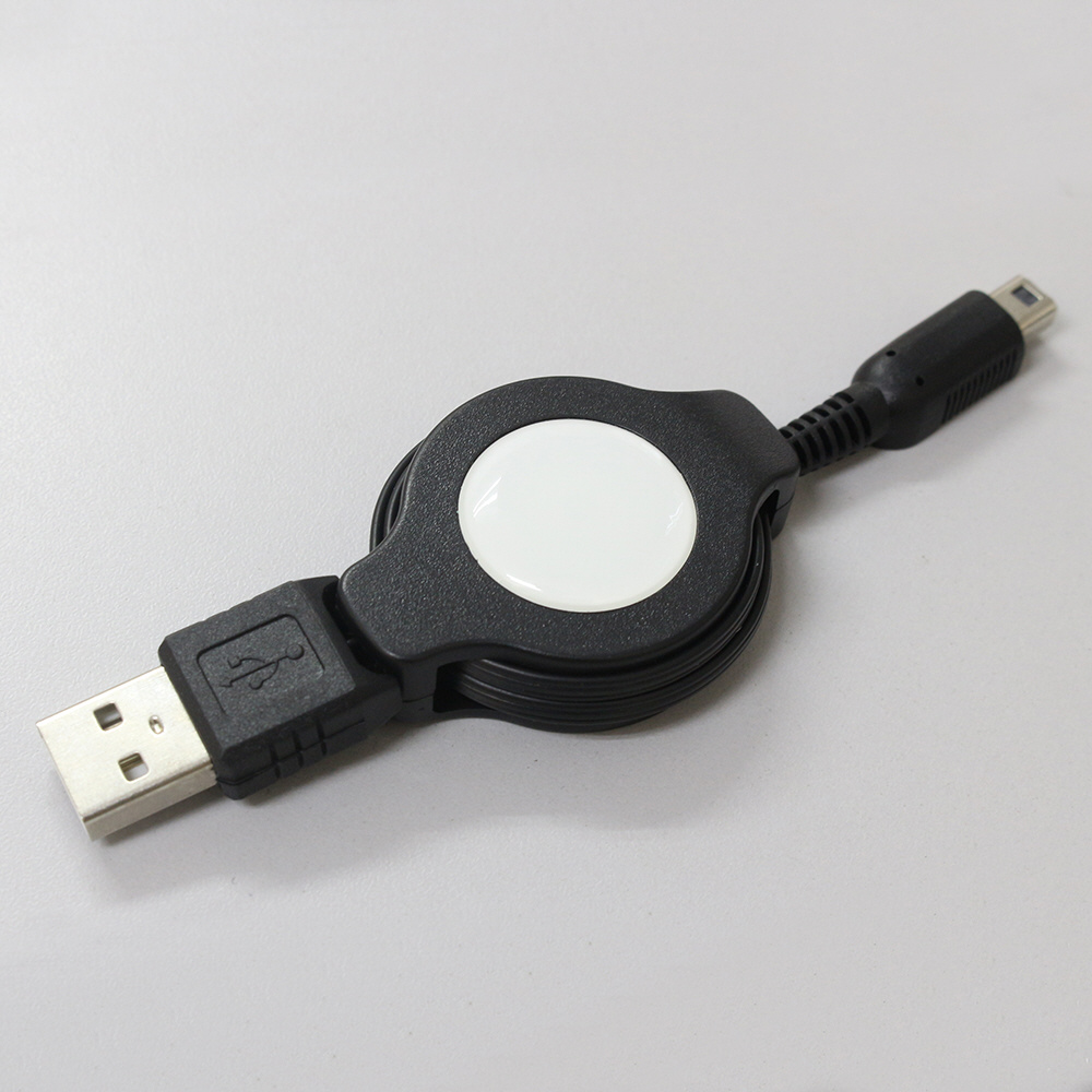 New3DS用 長い充電USBケーブル ブラック (New3DS(LL)/3DS(LL)/DSi(LL)対応) [BKS-N3DR2B] 【ビックカメラグループオリジナル】_2