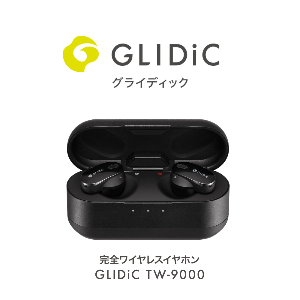 フルワイヤレスイヤホン GLIDiC TW-9000 ブラック SB-WS91-MRTW/BK ［マイク対応 /ワイヤレス(左右分離)  /Bluetooth /ノイズキャンセリング対応］