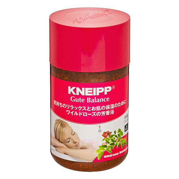 KNEIPP(クナイプ)】 グーテバランス バスソルト ワイルドローズの香り