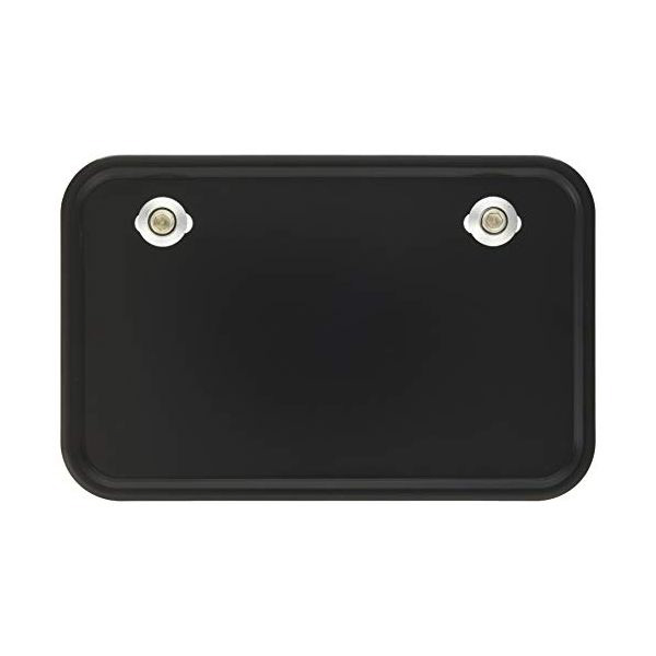 900117 ナンバープレートベース 50cc~125cc 四角 黒｜の通販は