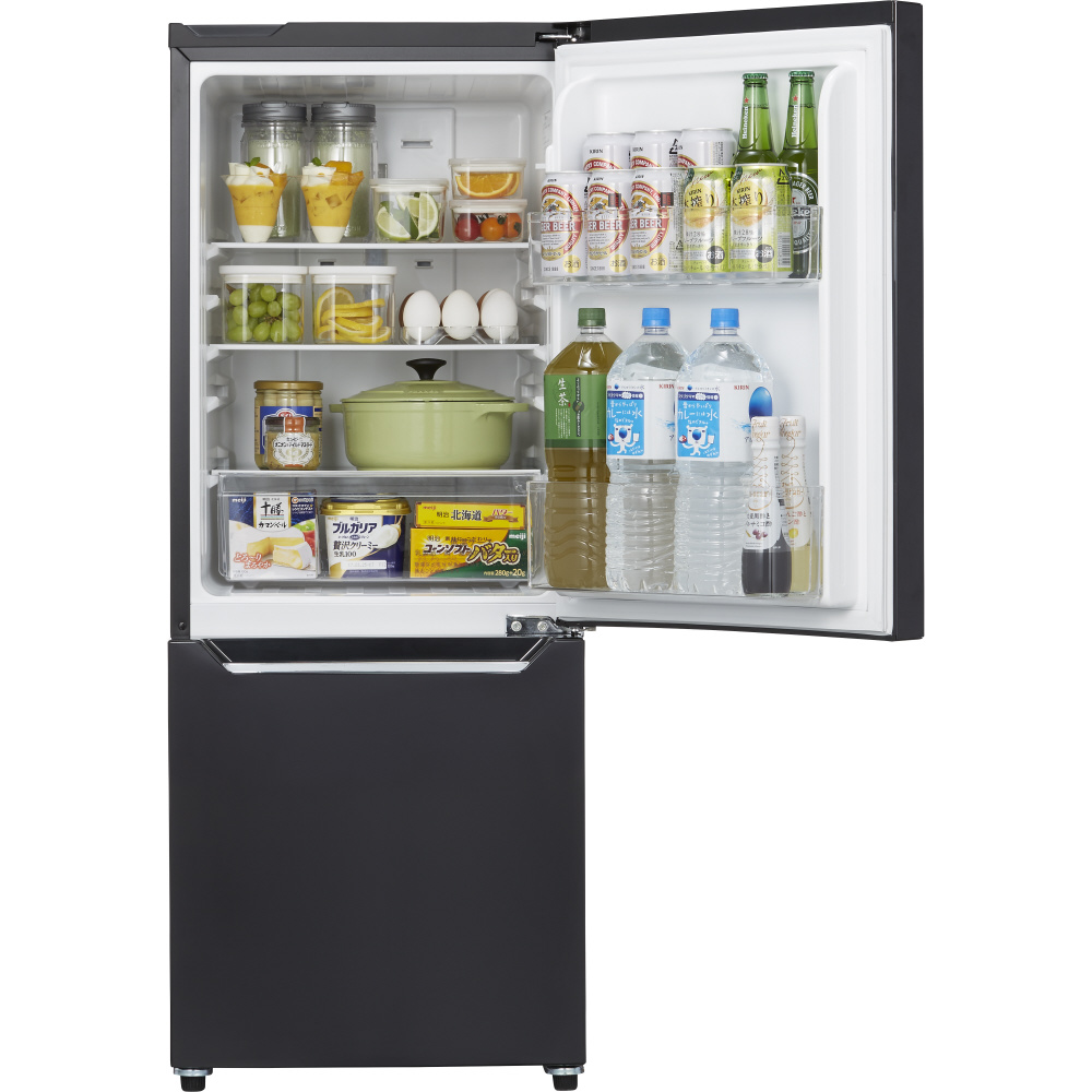 2ドア冷蔵庫 （150L）　HR-D15CB パールブラック