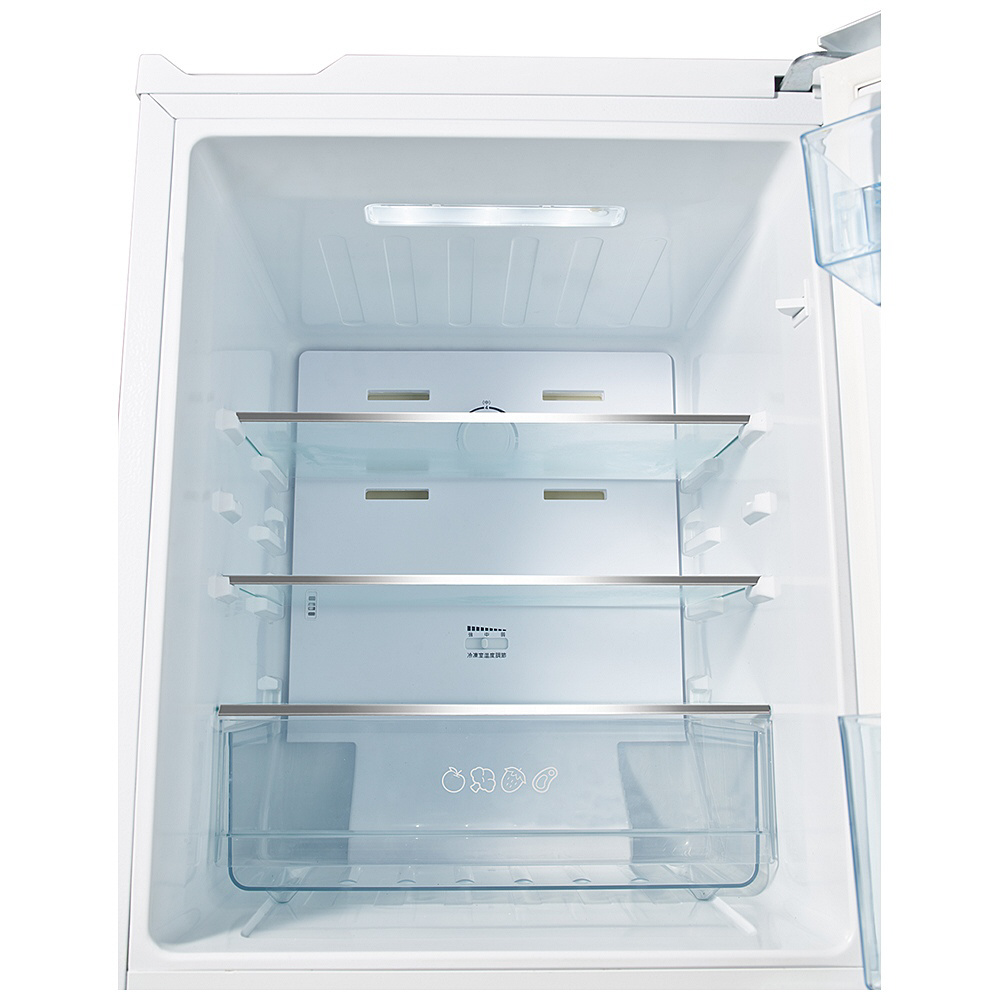 冷蔵庫 ガラスホワイト HR-G13C-W ［幅48.1cm /135L /2ドア /右開き