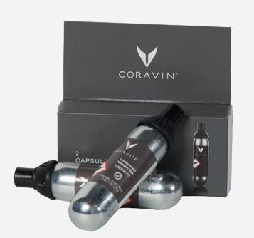 CORAVIN TWO コラヴァン　＋　2CAPSULES 楽天市場】CORAVIN コラヴァン専用アルゴンガスカプセル（2本入