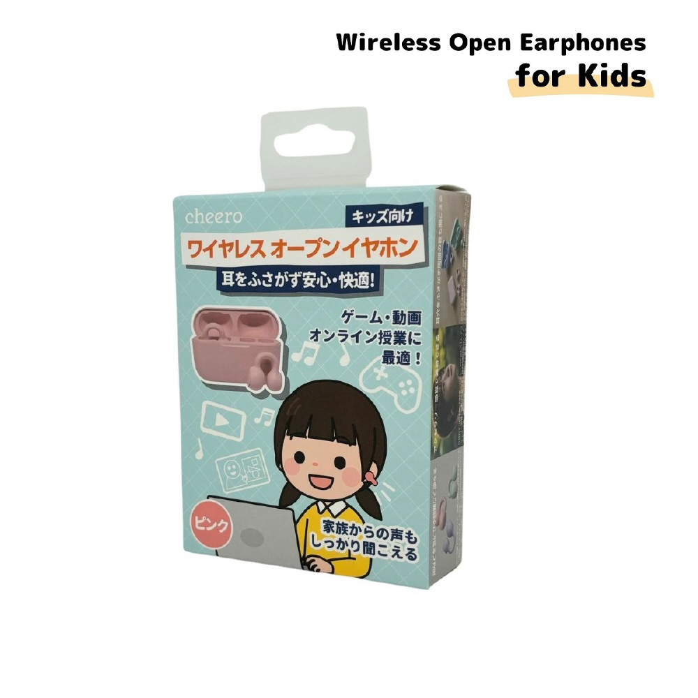 完全ワイヤレスイヤホン ピンク CHE-645-KPK ［ワイヤレス(左右