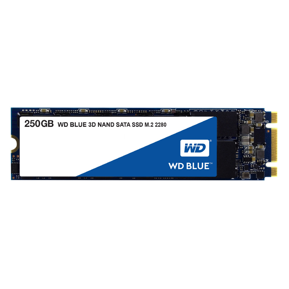 内蔵SSD SATA接続 WD BLUE 3D NAND SATA SSD(M.2 2280)(バルク品