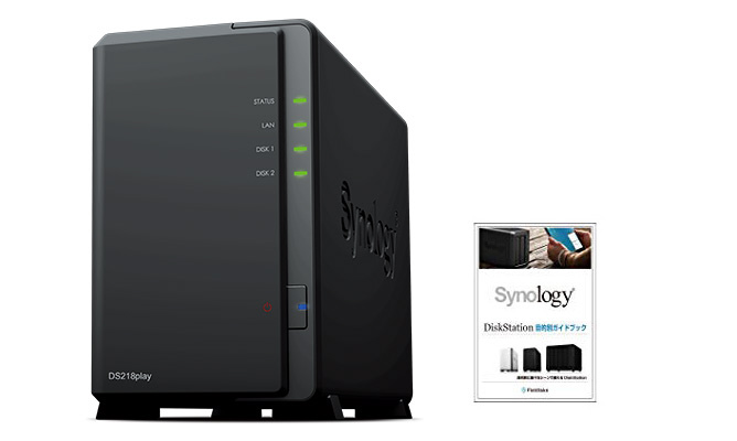 Synology  DS218play 2ベイ NAS ネットワークHDD