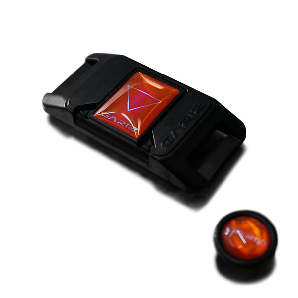 XA-SP2　オレンジ　ホットシューカバー ソフトボタン(シール式レリーズボタン)セット
