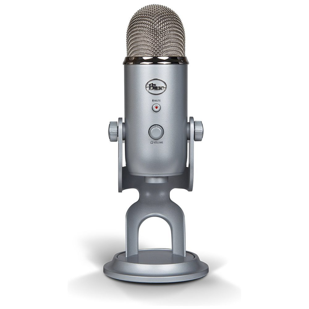 Blue Microphones】Yeti - Silver Blue Microphones SLIVER 1950｜の