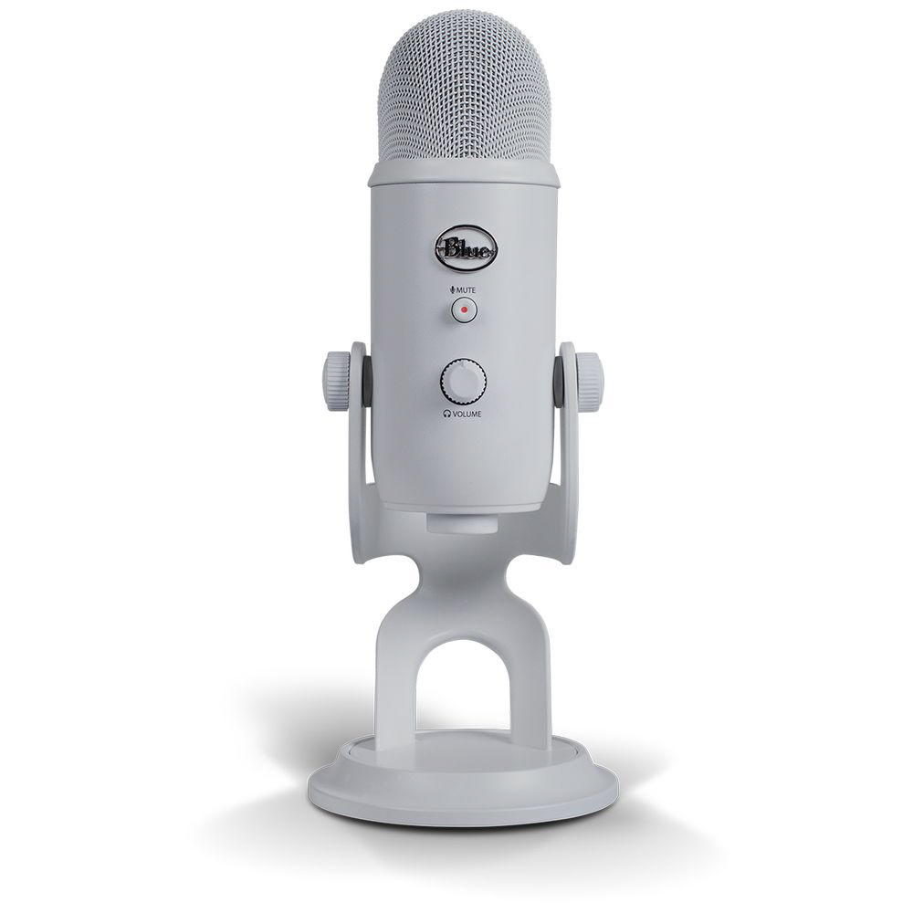 ボーカルマイク（コンデンサー型）Yeti Whiteout Blue Microphones