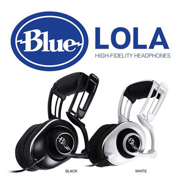 DJヘッドホン ヘッドフォン 海外 LOLA-BK Blue Lola Sealed Over-Ear