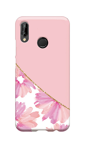 【在庫限り】 HUAWEI P20 lite PCケース caseplayjam ガーリーフラワー・ツイン  01_0097_0071_c09_h20_m01