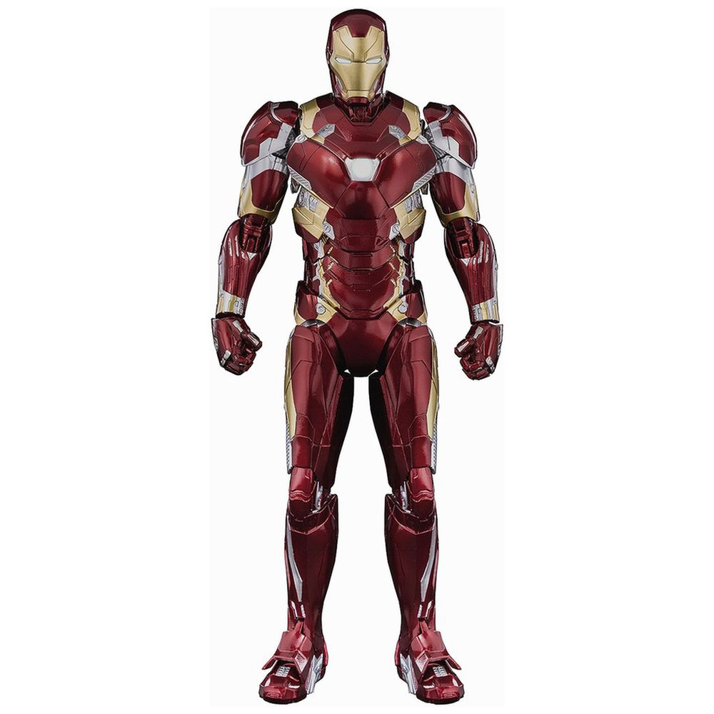 インフィニティ・サーガ DLX Iron Man Mark 46（DLX アイアンマン・マーク46）塗装済み可動フィギュア 1/12 