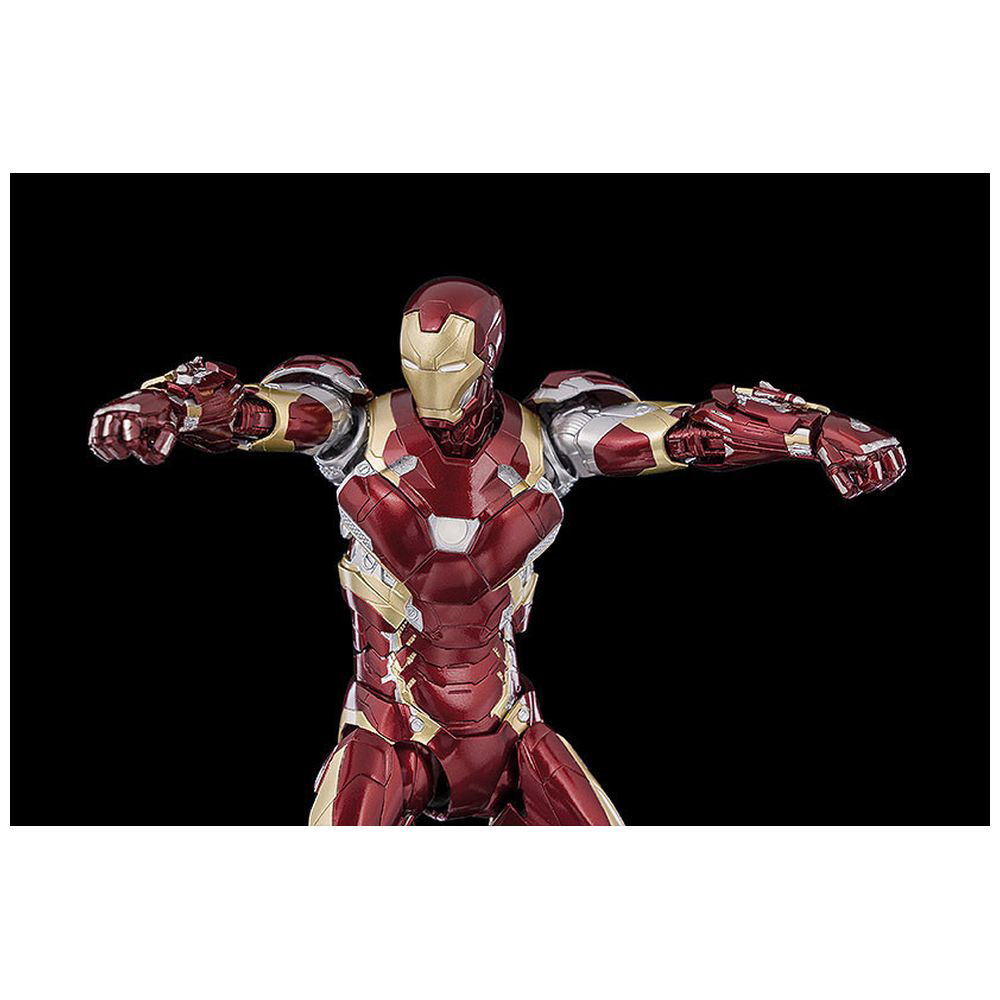 塗装済み可動フィギュア 1/12 インフィニティ・サーガ DLX Iron Man Mark 46（DLX アイアンマン・マーク46）