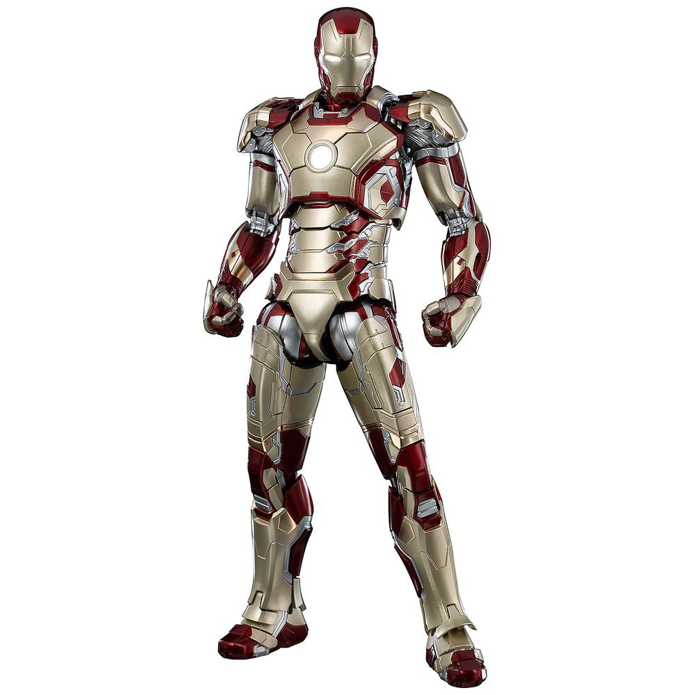 塗装済み可動フィギュア 1/12 Marvel Studios： The Infinity Saga（マーベル・スタジオ：インフィニティ・サーガ）  DLX Iron Man Mark 42（DLX アイアンマン・マーク42）