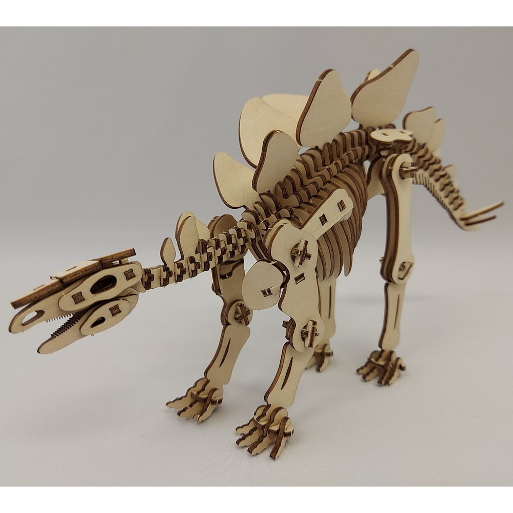 Kiーguーmi　Wooden　Art　ステゴサウルス