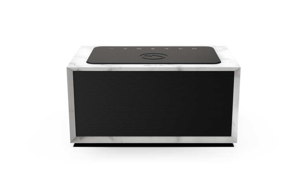 GENEVA　Time Digital White Marble タイムデジタル ホワイトマーブル White Marble White Marble　GTD-WHM ブルートゥーススピーカー Time Digital White Marble GTD-WHM