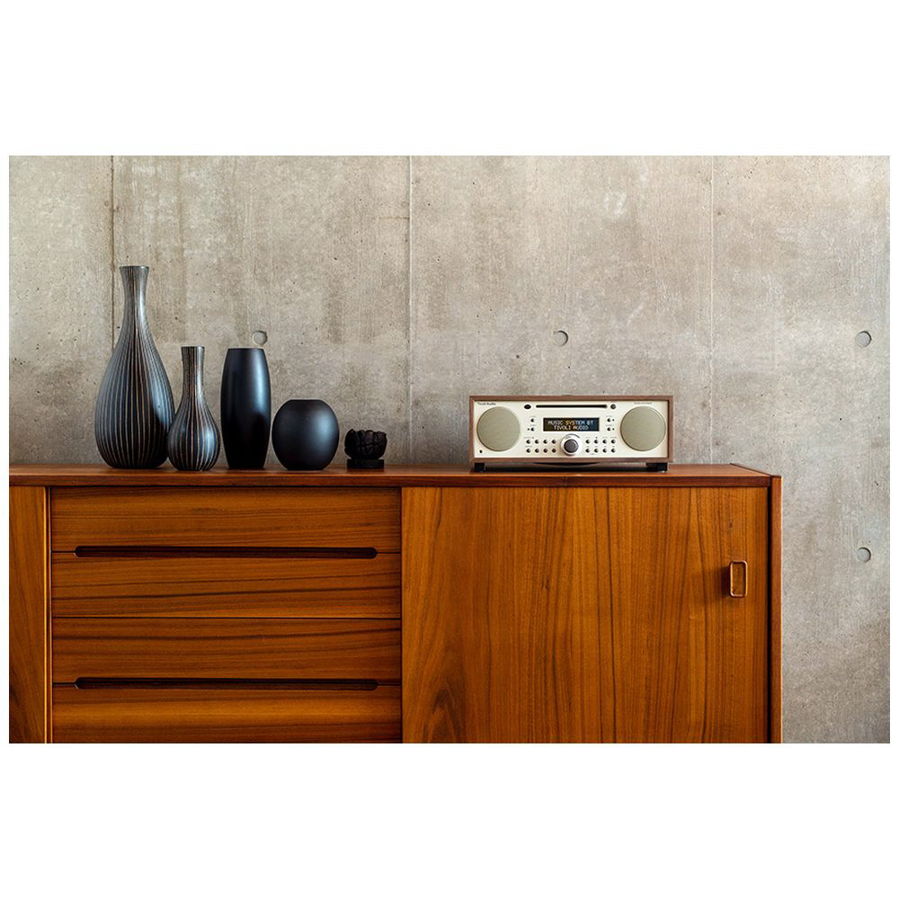 ブルートゥーススピーカー MUSIC SYSTEM BT Walnut/Beige MSYBT2-1529