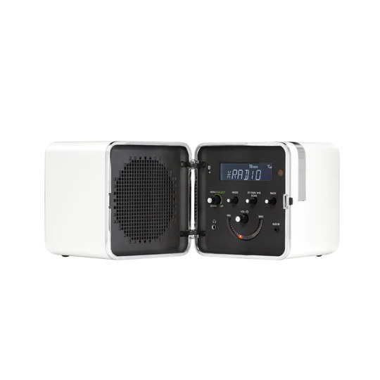 ブルートゥーススピーカー radio.cubo White Snow TS522D+S 50-BN-J