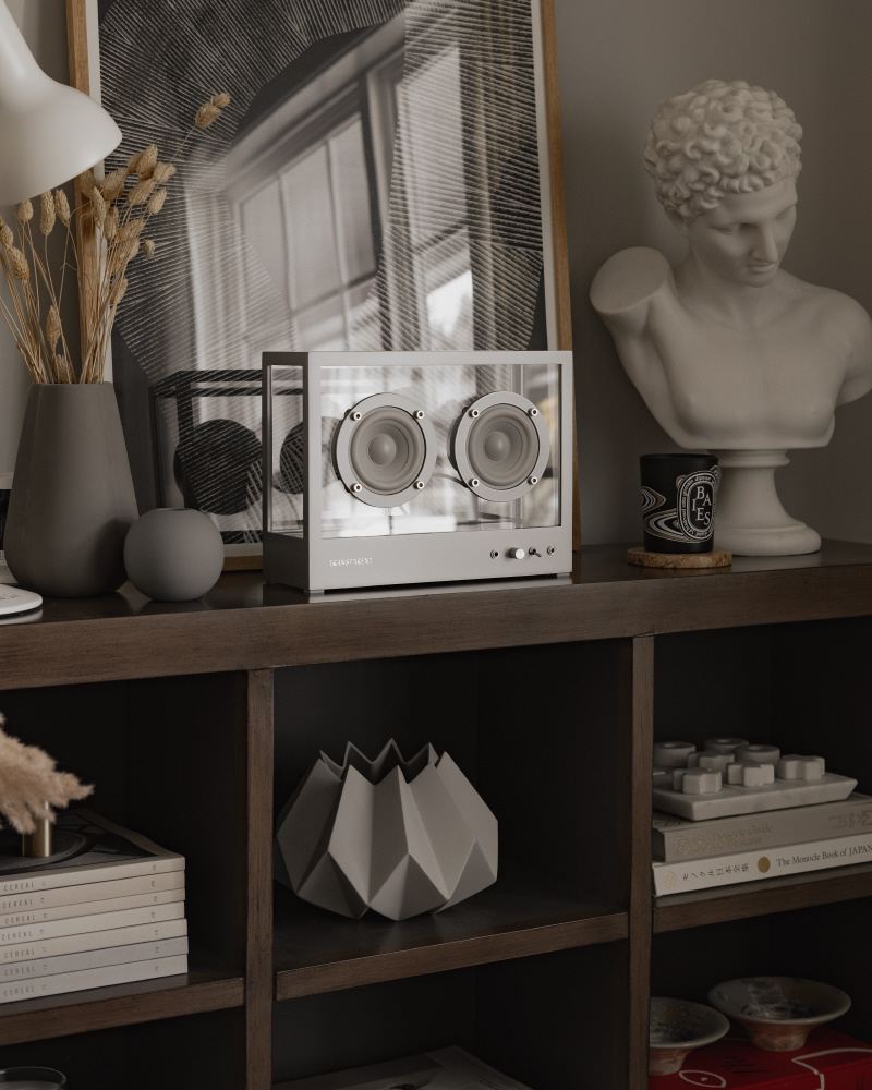 ブルートゥーススピーカー Small Transparent Speaker メタル ブルートゥーススピーカー Small Transparent Speaker メタル
