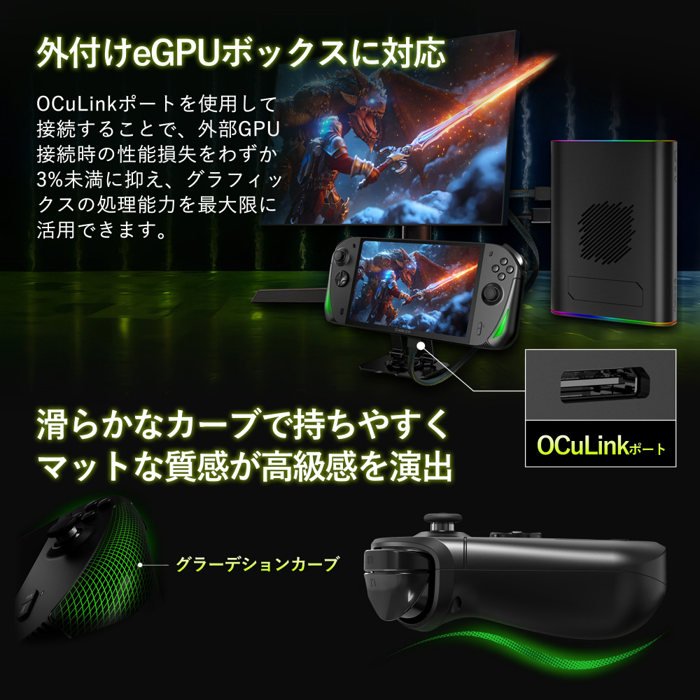 AOKZOEA1X376420 ポータブルゲーミングPC AOKZOE A1X ［8.0型