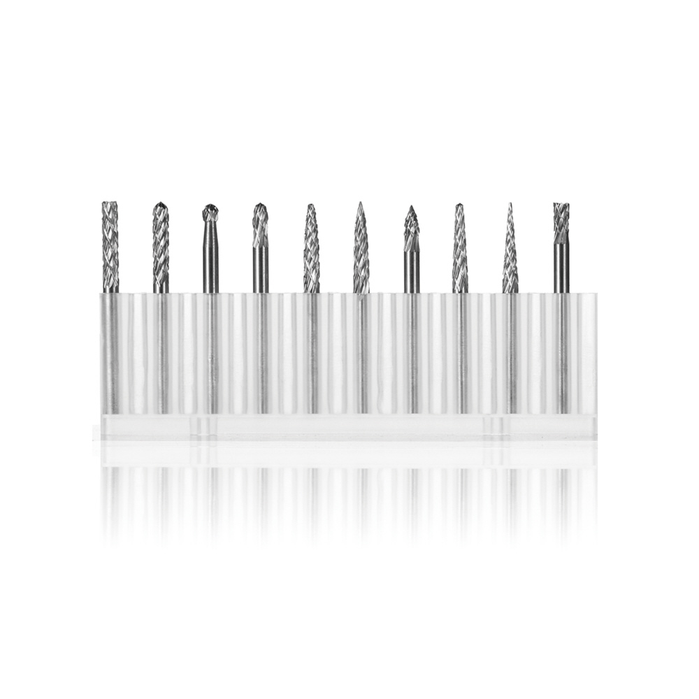 リュータービット 楽天市場】リュータービットセット 10本セット 3mm 軸 刃幅 6mm 50mm長 超硬 カッター ビット タングステン  リューター ルーター 先端工具 アルミ 切削 : CENTRALITY 楽天市場店 旋盤 インデキサブル 超硬 挿入工具 ビットセット 1個 木回工具  彫刻刀 ...