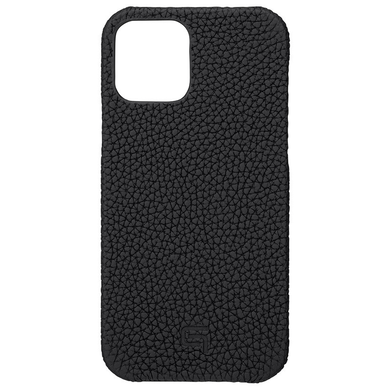 iPhone 12/12 Pro German S-c Genuine Leather Shell GSCSC-IP11BLK