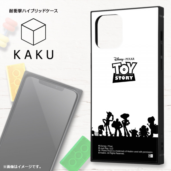 iPhone 12 Pro/12 /『ディズニー・ピクサーキャラクター』/耐衝撃ハイブリッドケース KAKU/『モンスターズ・インク』_22  IQ-DP27K3TB/MI004