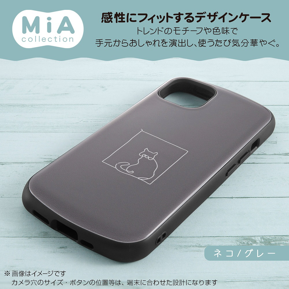 iPhone 13 Pro Max 耐衝撃ケース MiA-collection/ネコ/｜の通販は