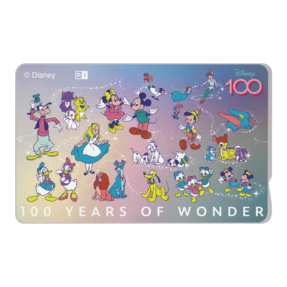 ディズニー 100周年限定デザイン』/ICカードステッカー/ 100周年_集合 IN-DICS/DN3｜の通販はソフマップ[sofmap]