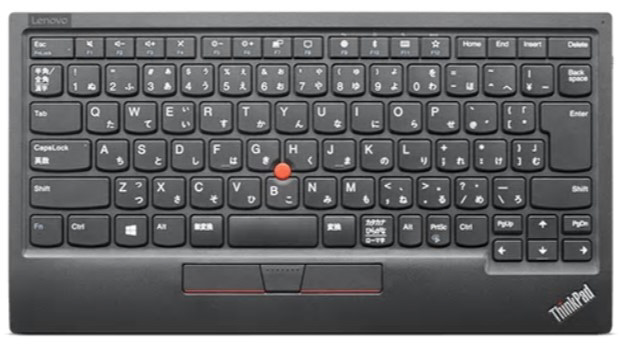 キーボード ThinkPad トラックポイント キーボード II 日本語 ブラック 4Y40X49522 ［Bluetooth・USB /ワイヤレス］