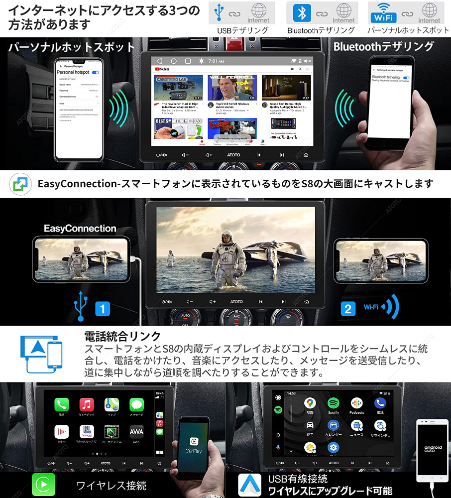 カーナビ S8G2114PM ［10型 /Bluetooth対応］｜の通販はソフマップ[sofmap]