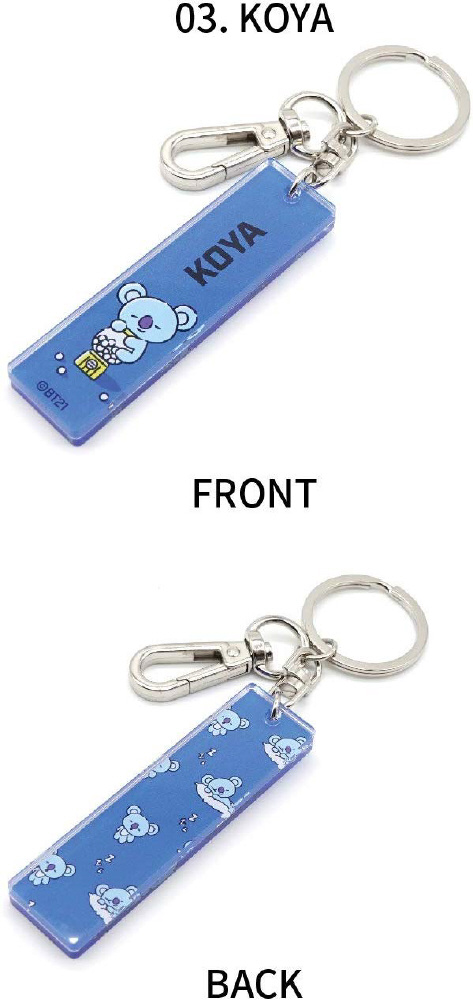 アクリルステックキーホルダー BT21 KOYA STA-BT21-KY｜の通販は