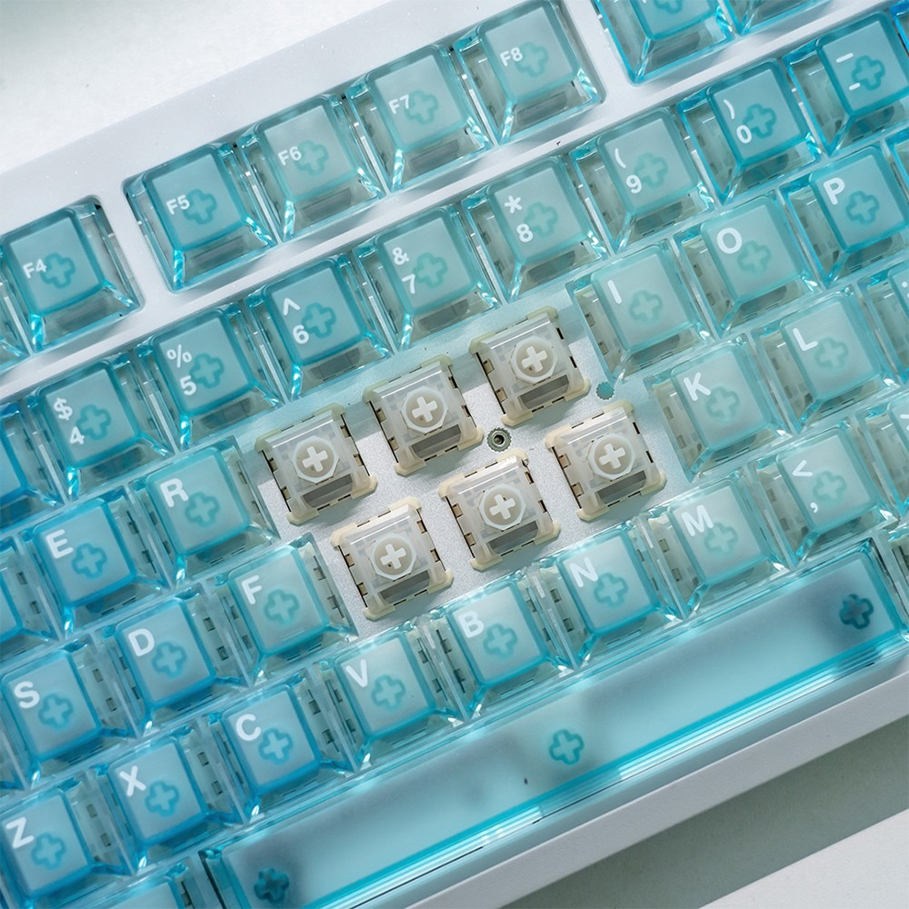 ゲーミングキーボード(ラピッドトリガー対応) Slice75 HE - WS Flux