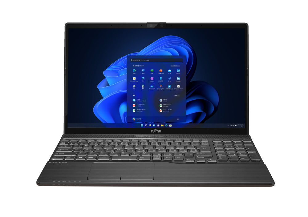 ノートパソコン LIFEBOOK AH53/F3 ブライトブラック FMVA53F3B [15.6型