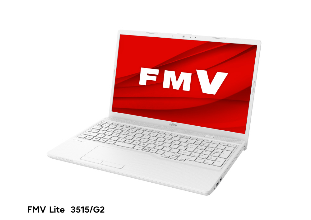 ノートパソコン FMV Lite 3515/H1 アーバンホワイト FMV3515H1W ［15.6型 /Windows11 Home /intel  Celeron /メモリ：8GB /SSD：256GB /Office HomeandBusiness /日本語版キーボード  /2023年1月モデル］｜の通販はソフマップ[sofmap]