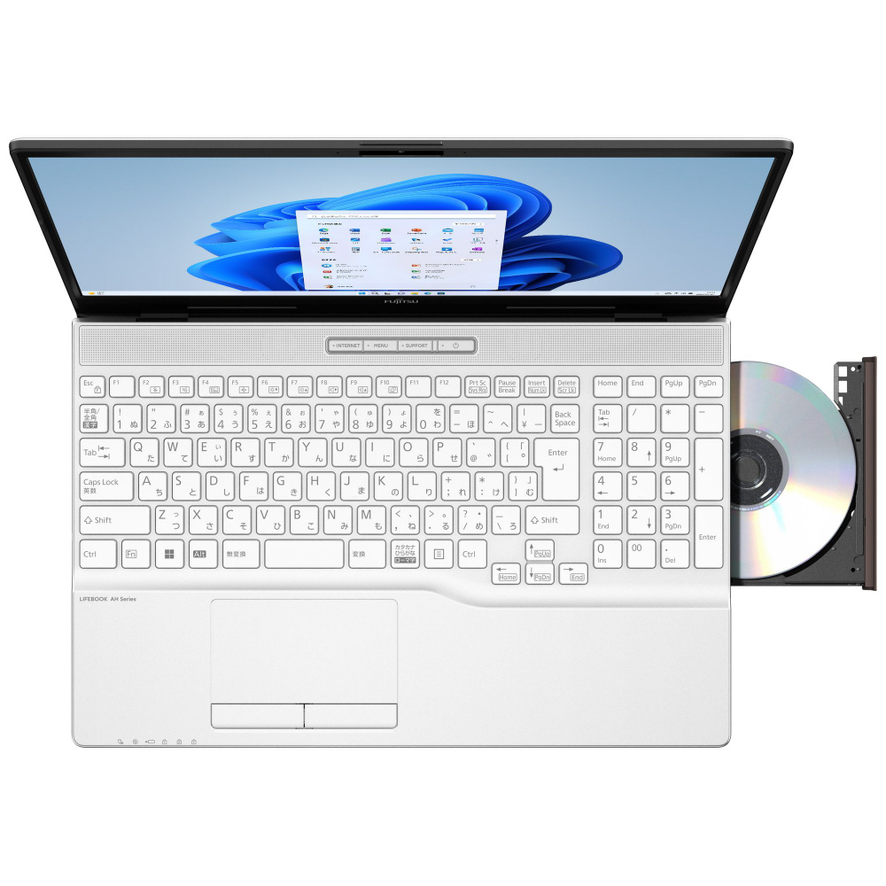 ノートパソコン FMV LIFEBOOK AH500/H アーバンホワイト FMVA500HW ...