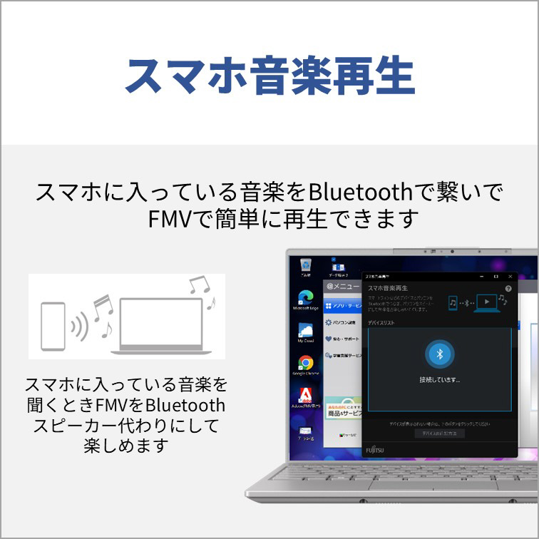 ノートパソコン FMV LIFEBOOK UH90/J3 フロストグレー FMVU90J3H