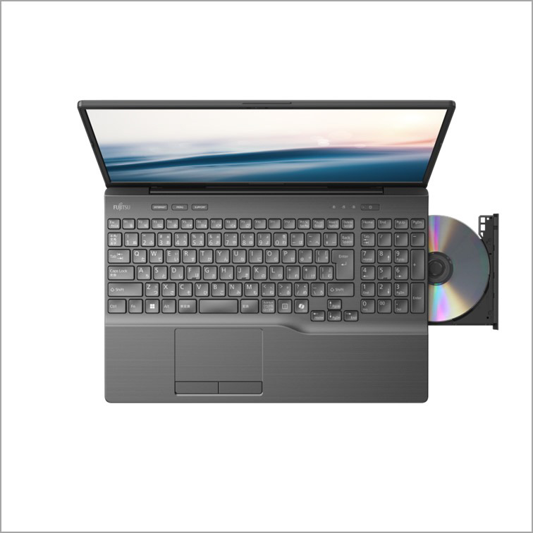 ノートパソコン FMV LIFEBOOK AH52/J3 ブライトブラック FMVA52J3BB ［16.0型 /Windows11 Home  /AMD Ryzen 7 /メモリ：16GB /SSD：512GB /Office HomeandBusiness /日本語版キーボード  /2024年10月モデル］｜の通販はソフマップ[sofmap]